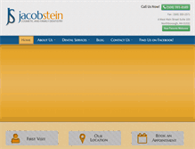 Tablet Screenshot of drjacobstein.com